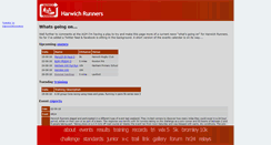 Desktop Screenshot of harwichrunners.co.uk